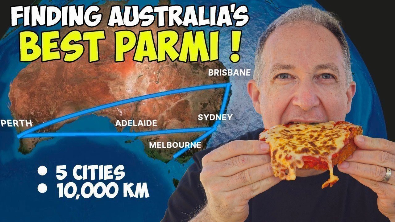 Travelling Australia in search of the Best Chicken Parmi?