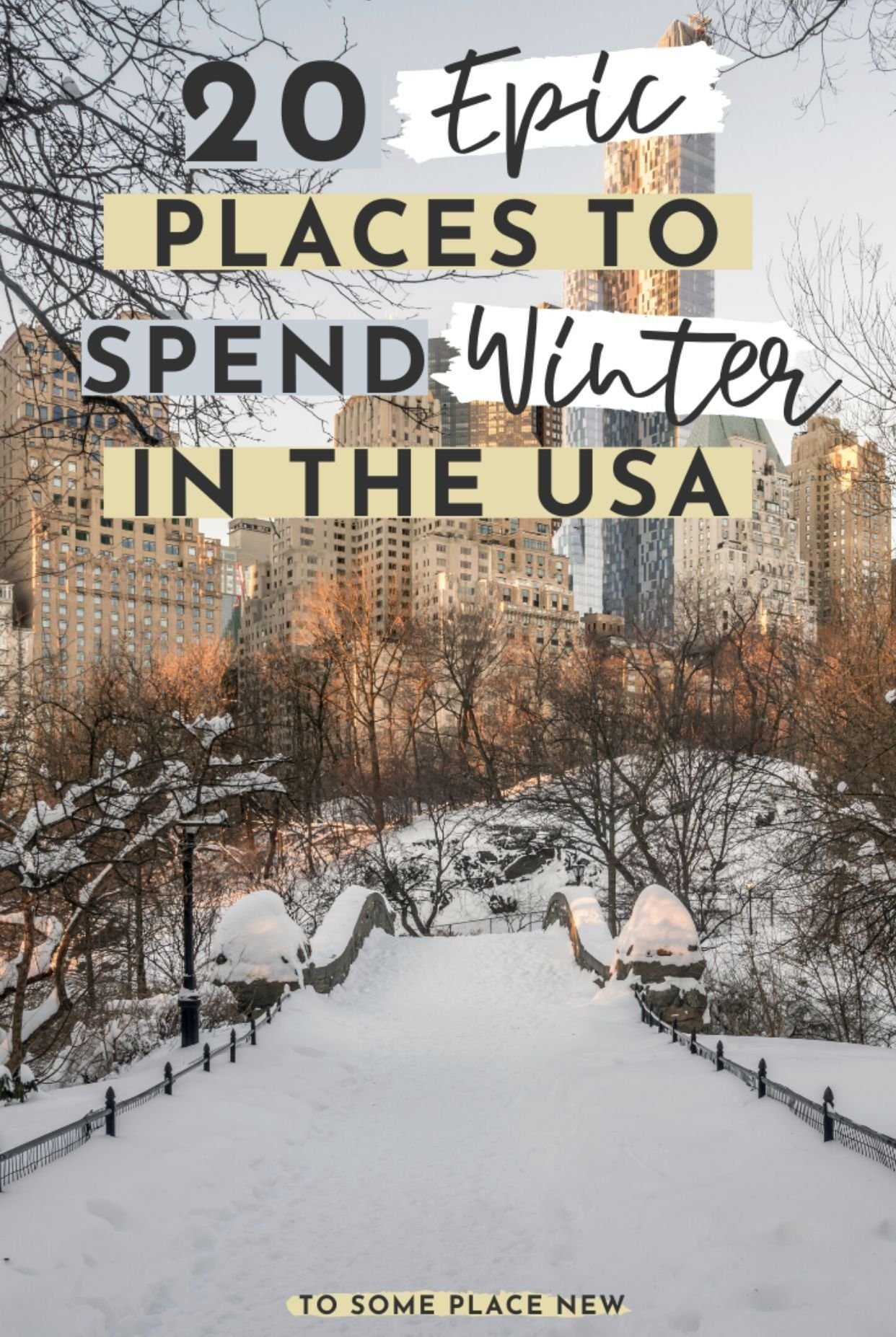 USA winter bucketlist