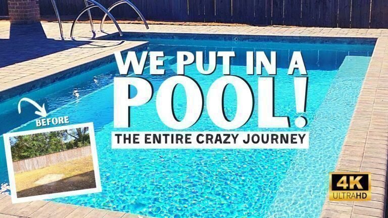 What is it like to put in a swimming pool?