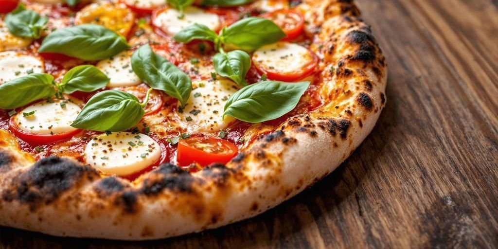 Traditional Neapolitan pizza Dish