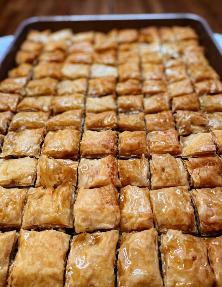 100 Year Old Baklava - Open Plate Anthropology