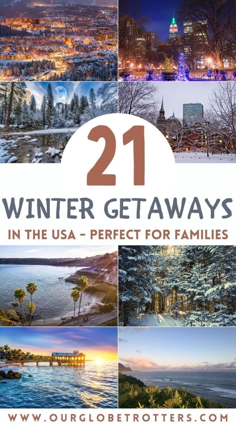 21 Best Winter Vacations in the US for Families