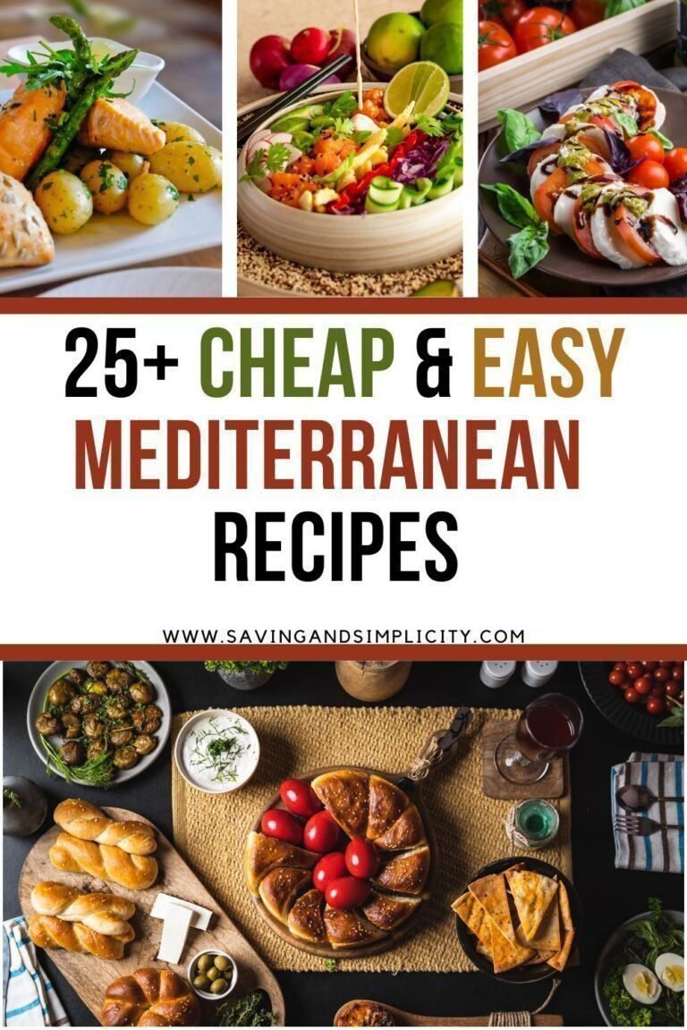 25 Cheap & Easy To Make Mediterranean Recipes