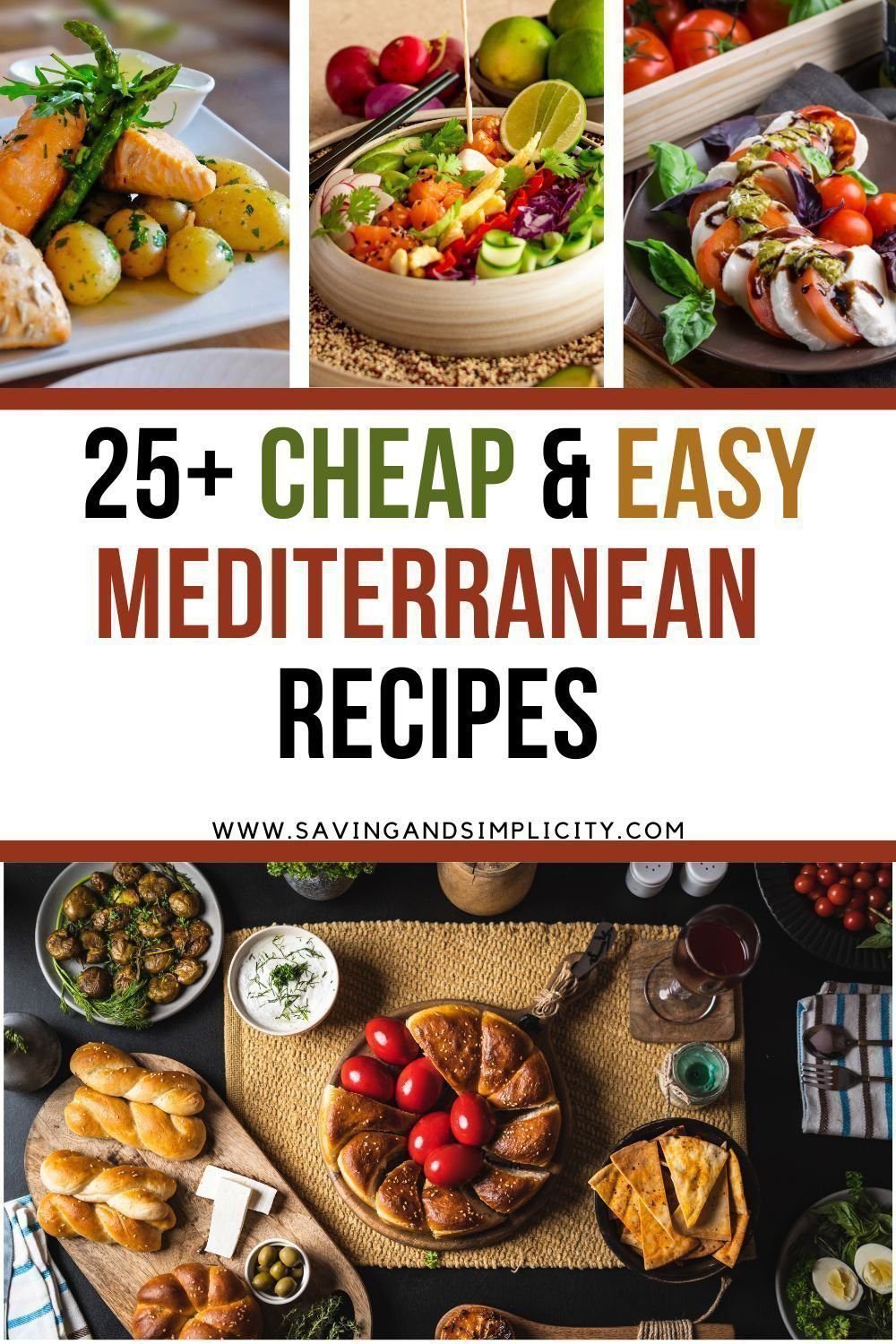 25 Cheap & Easy To Make Mediterranean Recipes