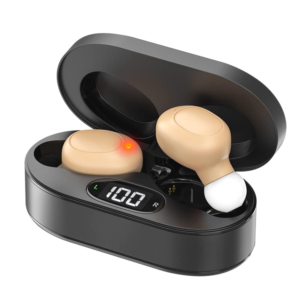 Hearing Aids for Seniors, Hearing Aid Rechargeable with Nois...