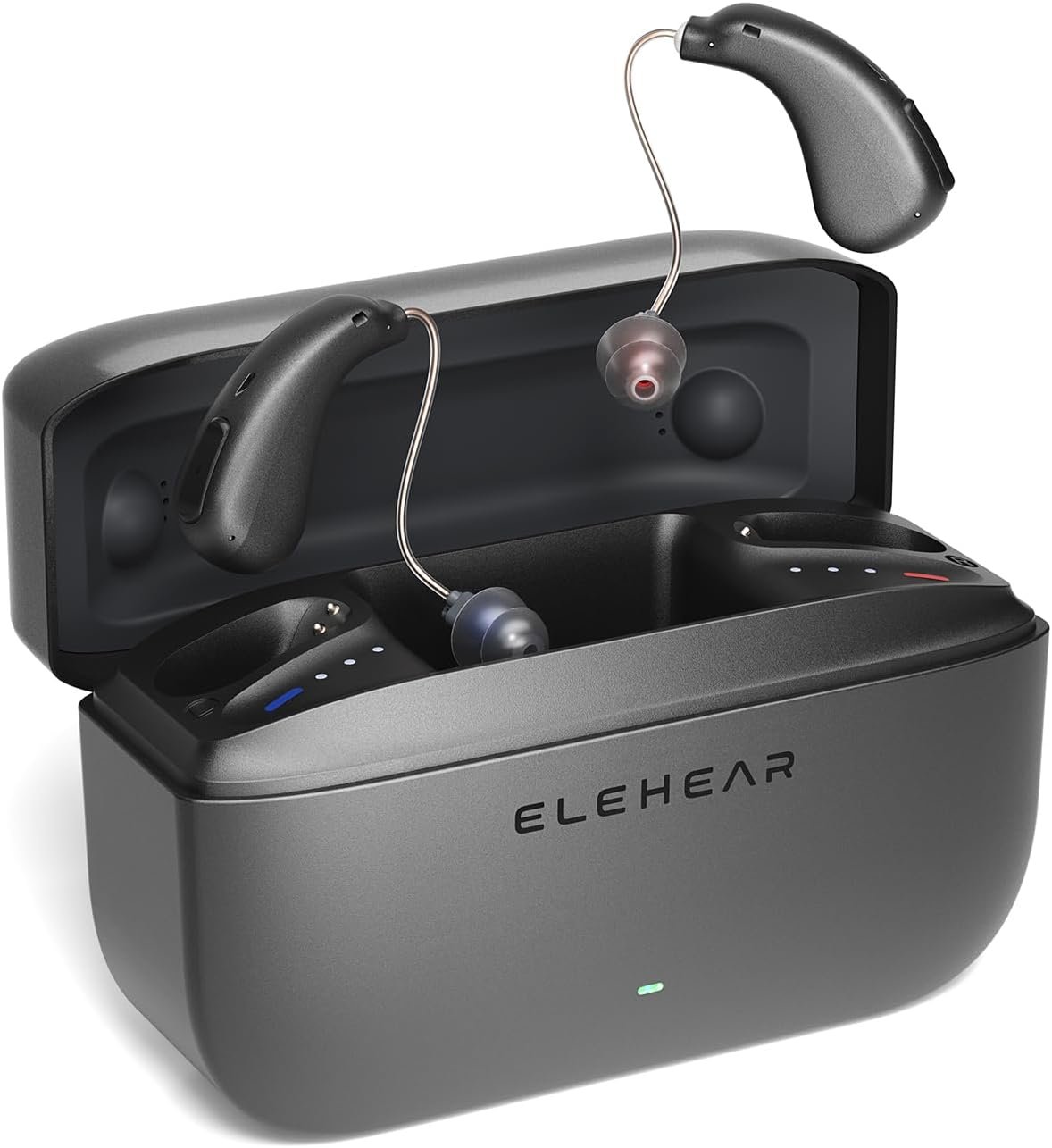 Alpha Hearing Aids, AI Noise Cancellation OTC Hearing Aids f...