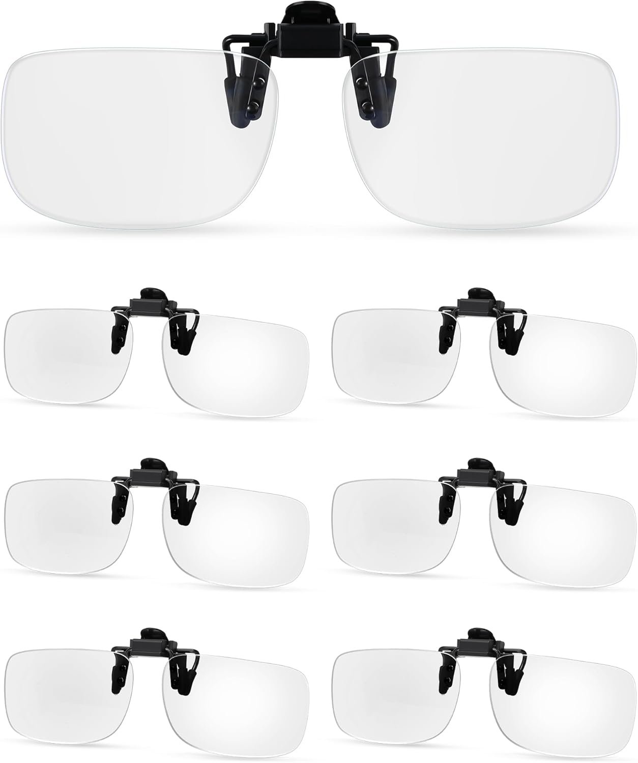 clip-on reading glasses