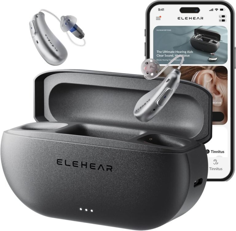 ELEHEAR Beyond Hearing Aids, Bluetooth Rechargeable OTC Hear...