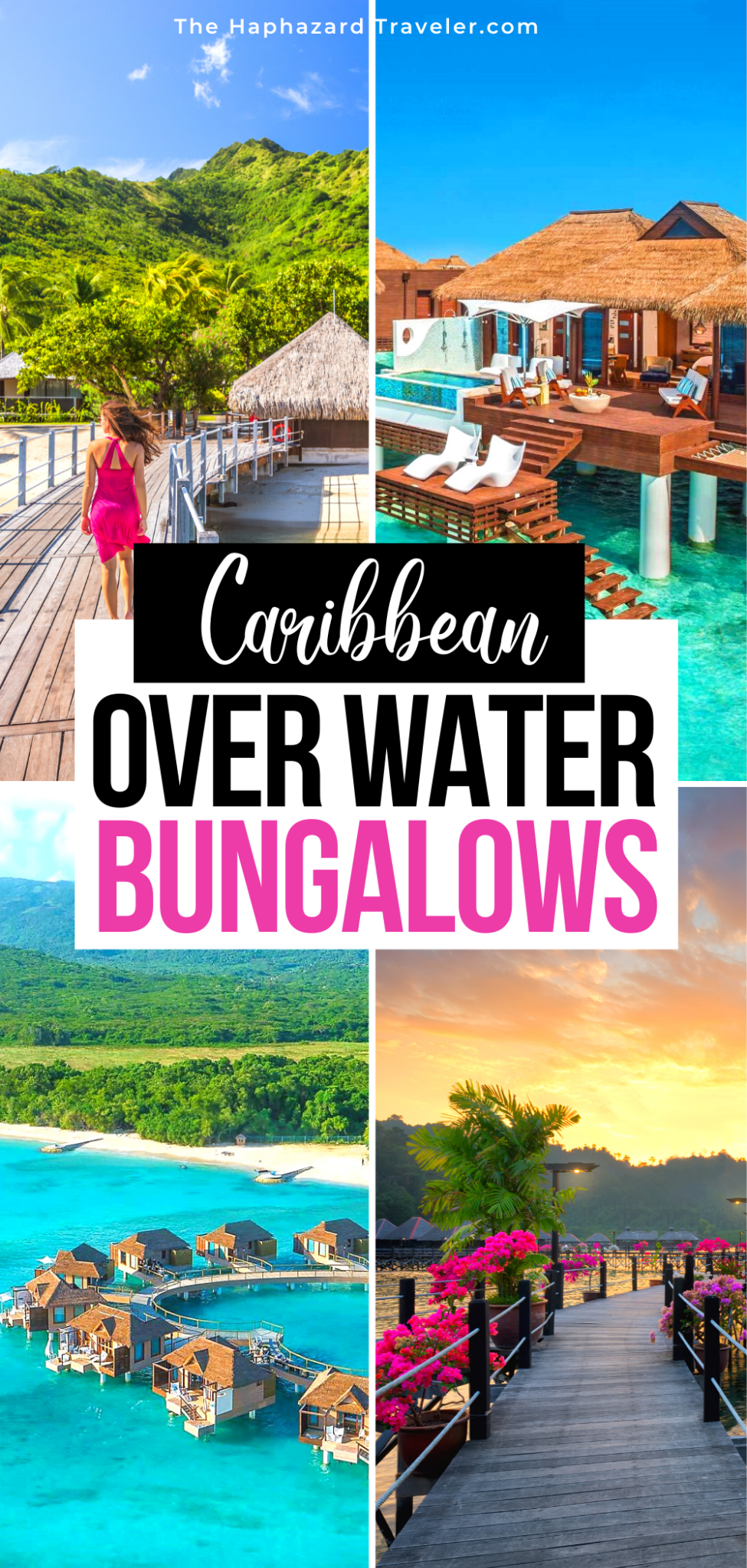 9 Best Over Water Bungalows in the Caribbean & Mexico | St Lucia, Aruba, Belize, Jamaica Resorts