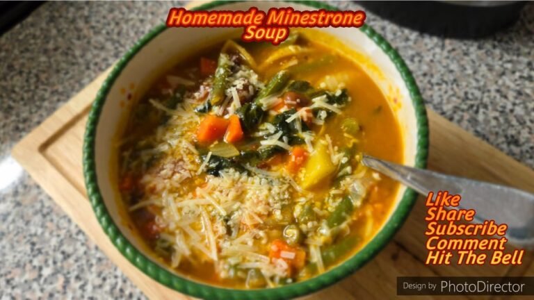 Italian Food Minestrone Soup