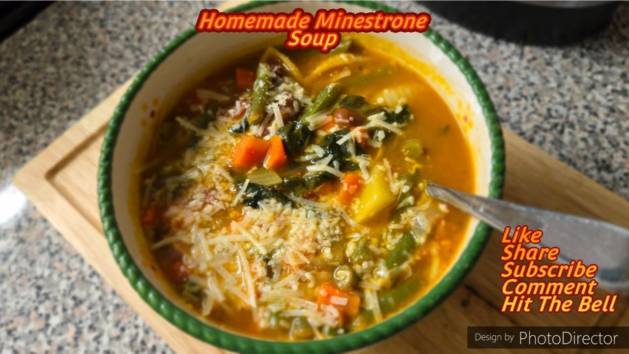 Italian Food Minestrone Soup