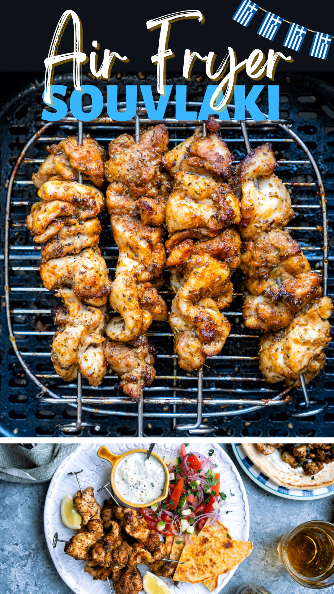 Air Fryer Souvlaki
