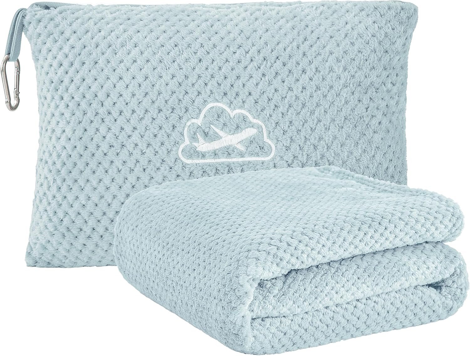 Travel blanket for airplane