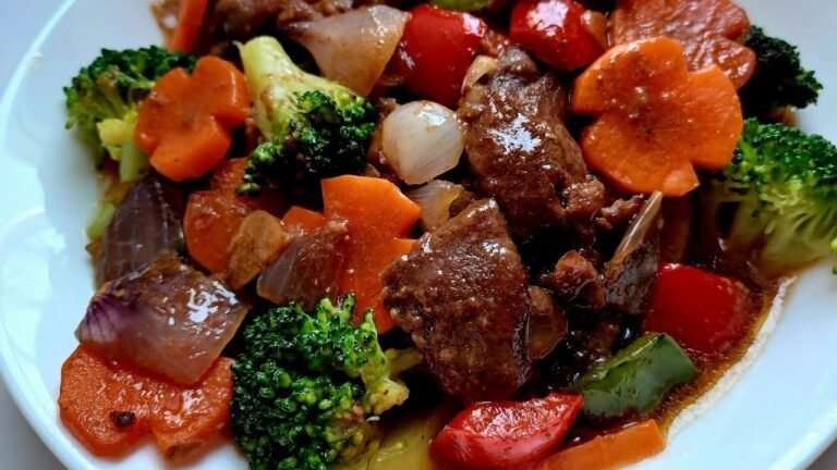 Chinese Food Beef and Broccoli