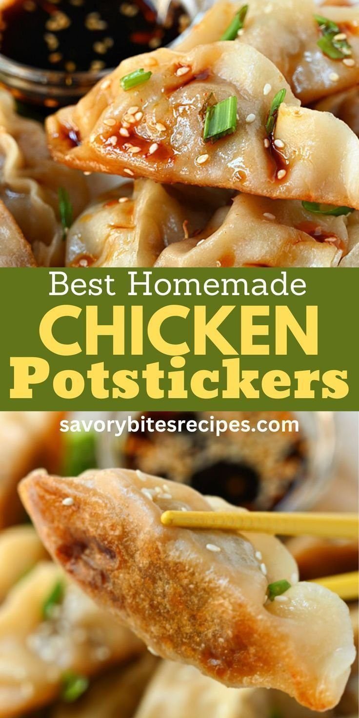 Best Homemade Chicken Potstickers!