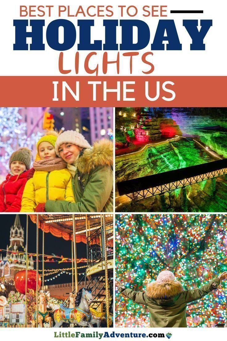 Best Places to See Holiday Displays in the US