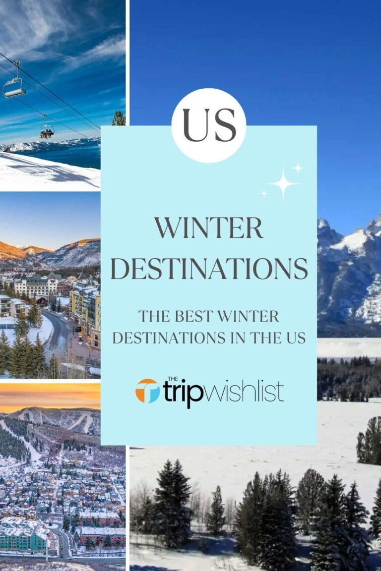 Best Winter Destinations in the US By The Trip Wish List