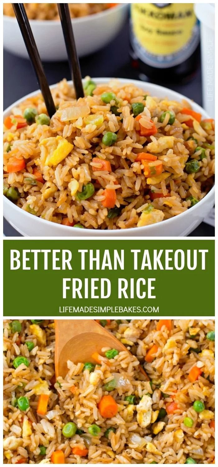 Better Than Takeout Fried Rice