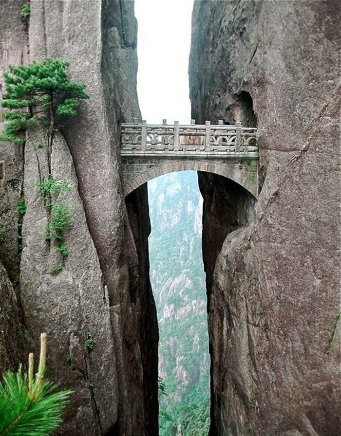 Bridge of Immortals, Huangshan, China
