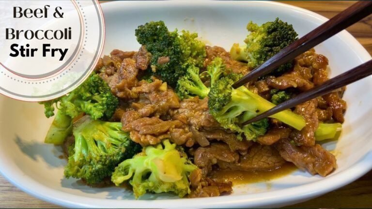 Chinese Food Broccoli Beef
