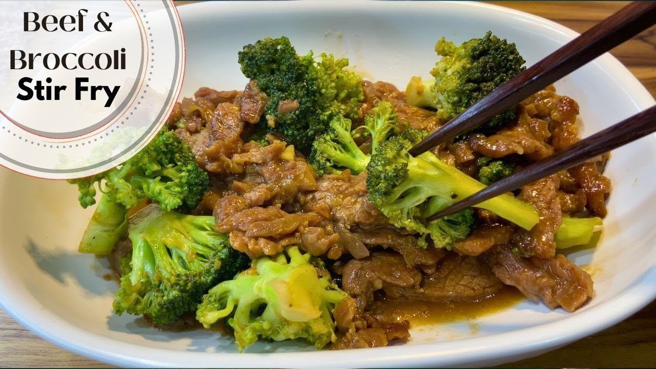 Chinese Food Broccoli Beef
