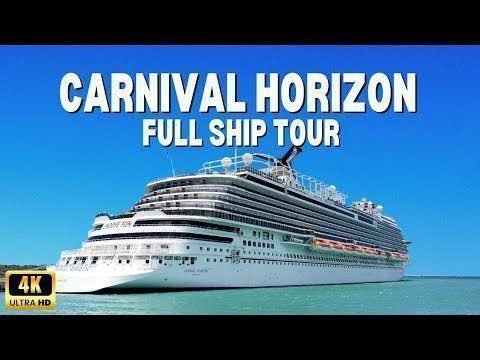 Carnival Horizon Full Ship Tour Deck to Deck