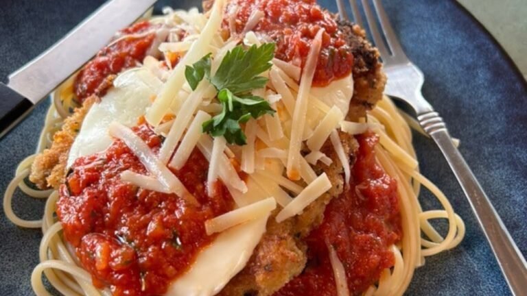 Italian Food Melanzane alla Parmigiana