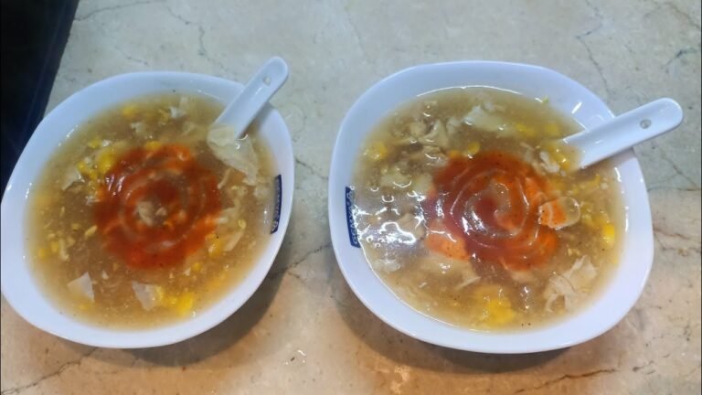 Chinese Food Hot and Sour Soup