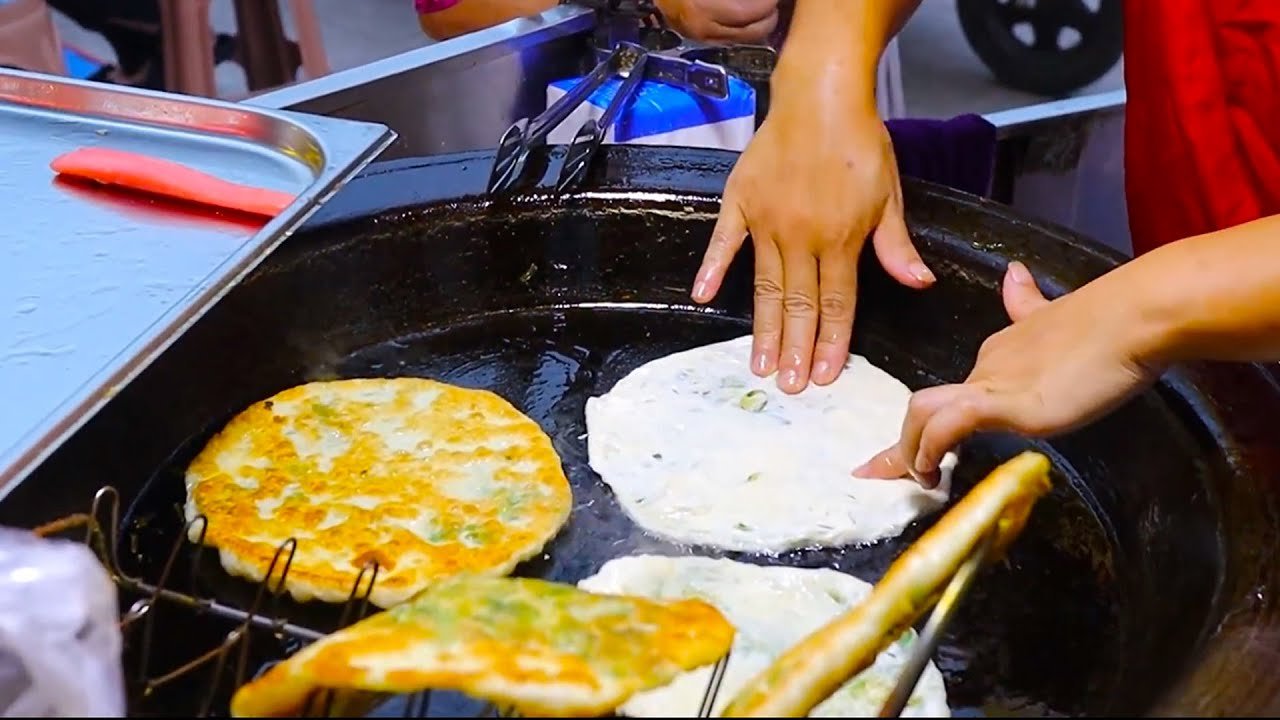 Chinese Food Scallion Pancakes