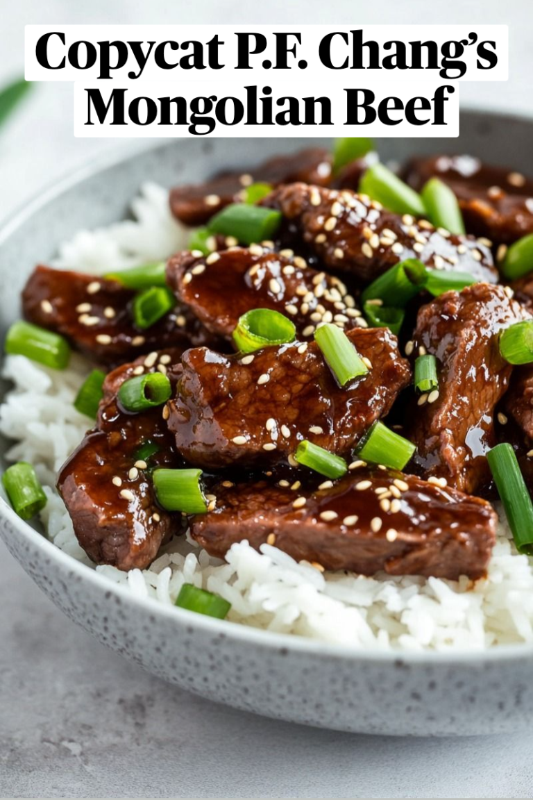Copycat P.F. Chang’s Mongolian Beef: Easy at Home Recipe