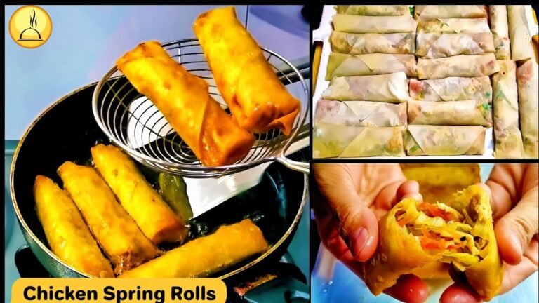Chinese Food Spring Rolls