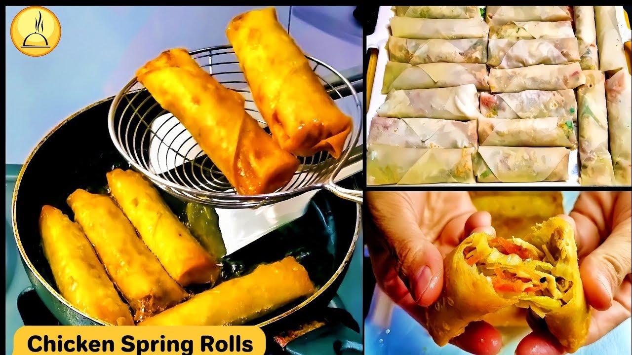 Chinese Food Spring Rolls