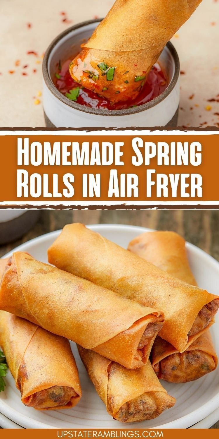 Deliciously Homemade Spring Rolls in Air Fryer You’ll Love
