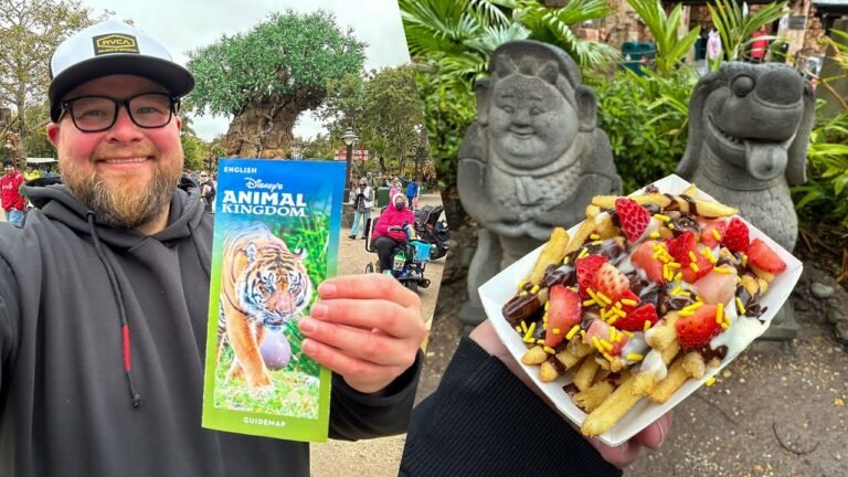 Disney’s Animal Kingdom 2025 | Crazy Safari Moment & Park