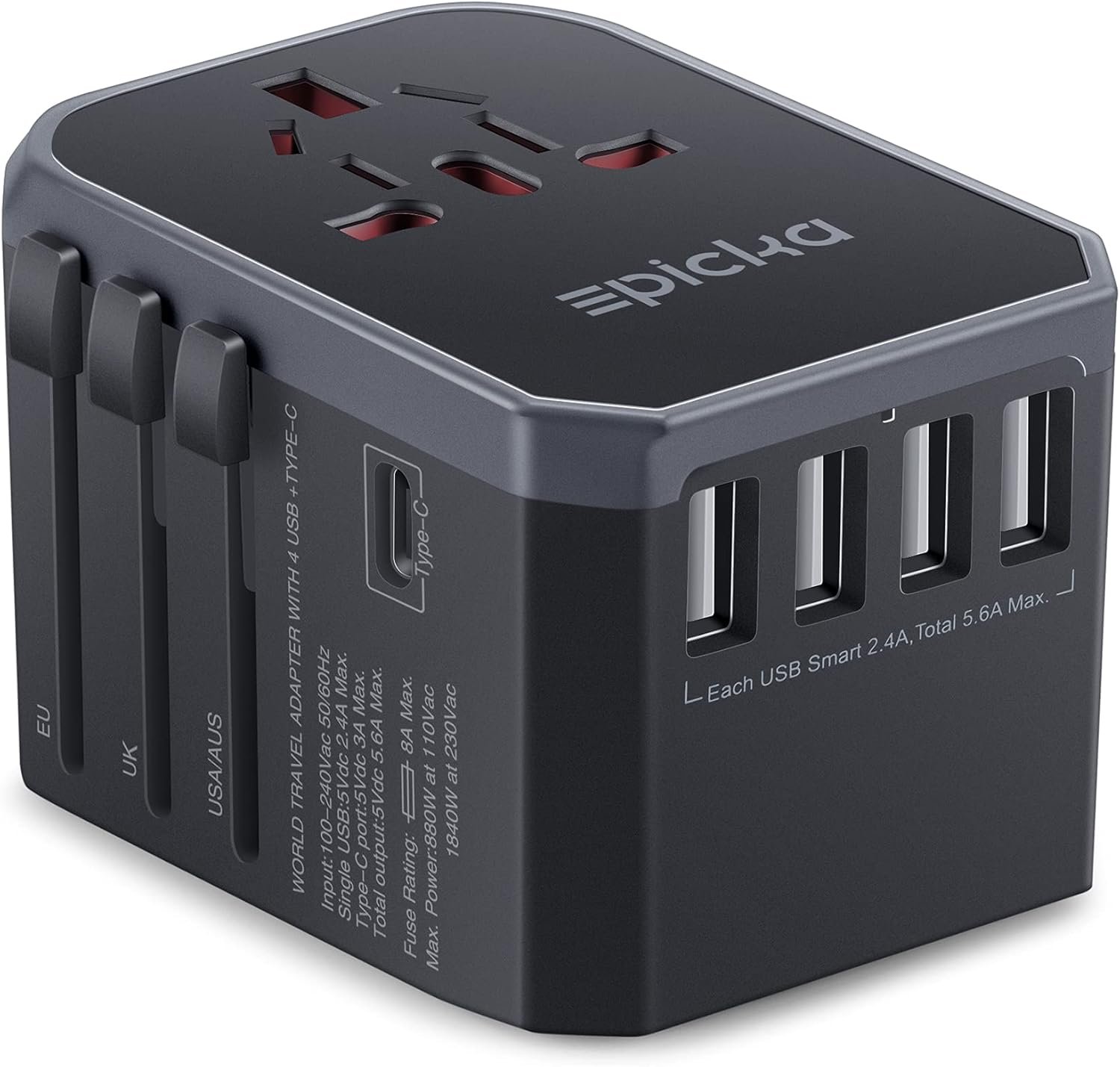 Universal travel adapter