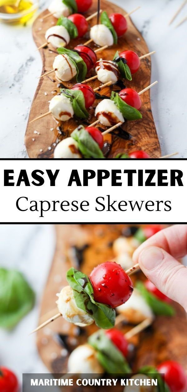 Easy Appetrizer: Caprese Skewers