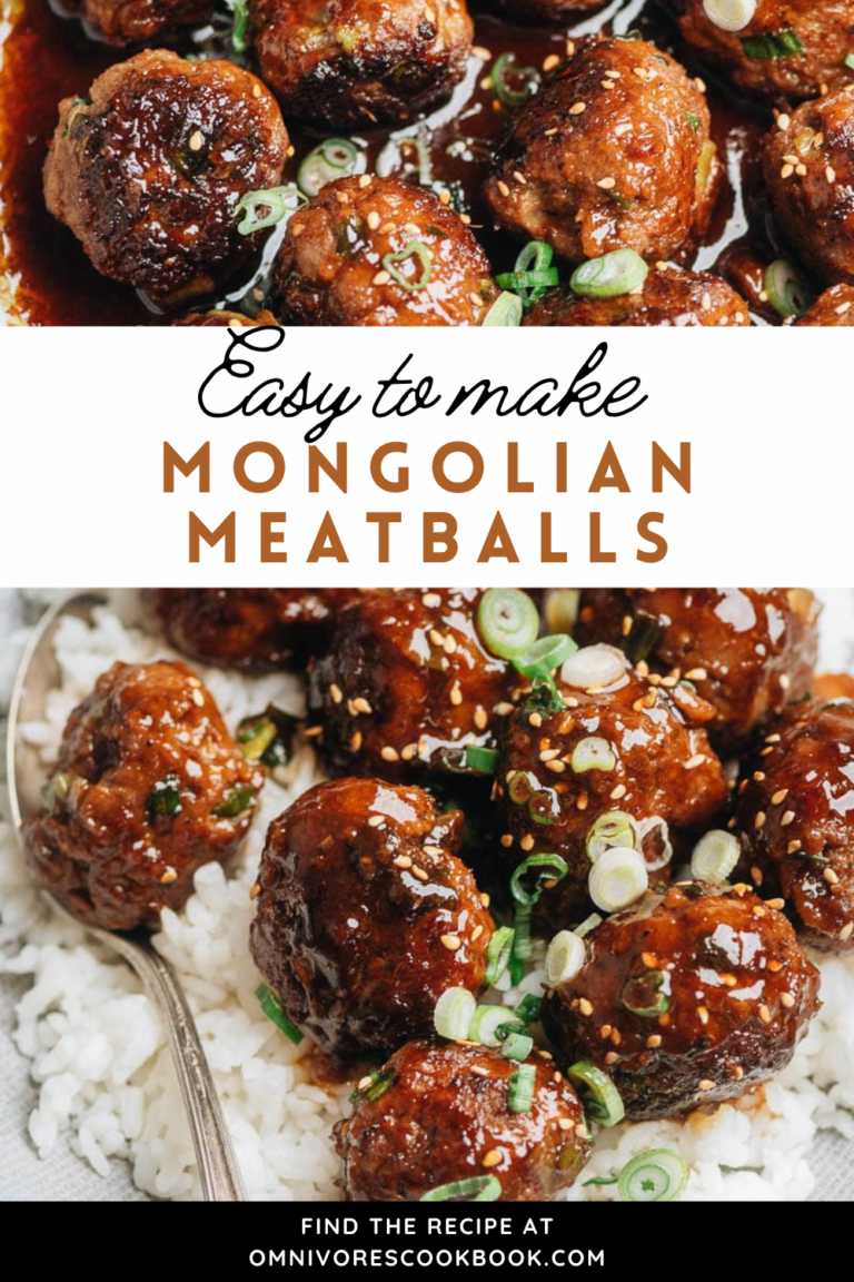 Easy Mongolian Meatballs recipe