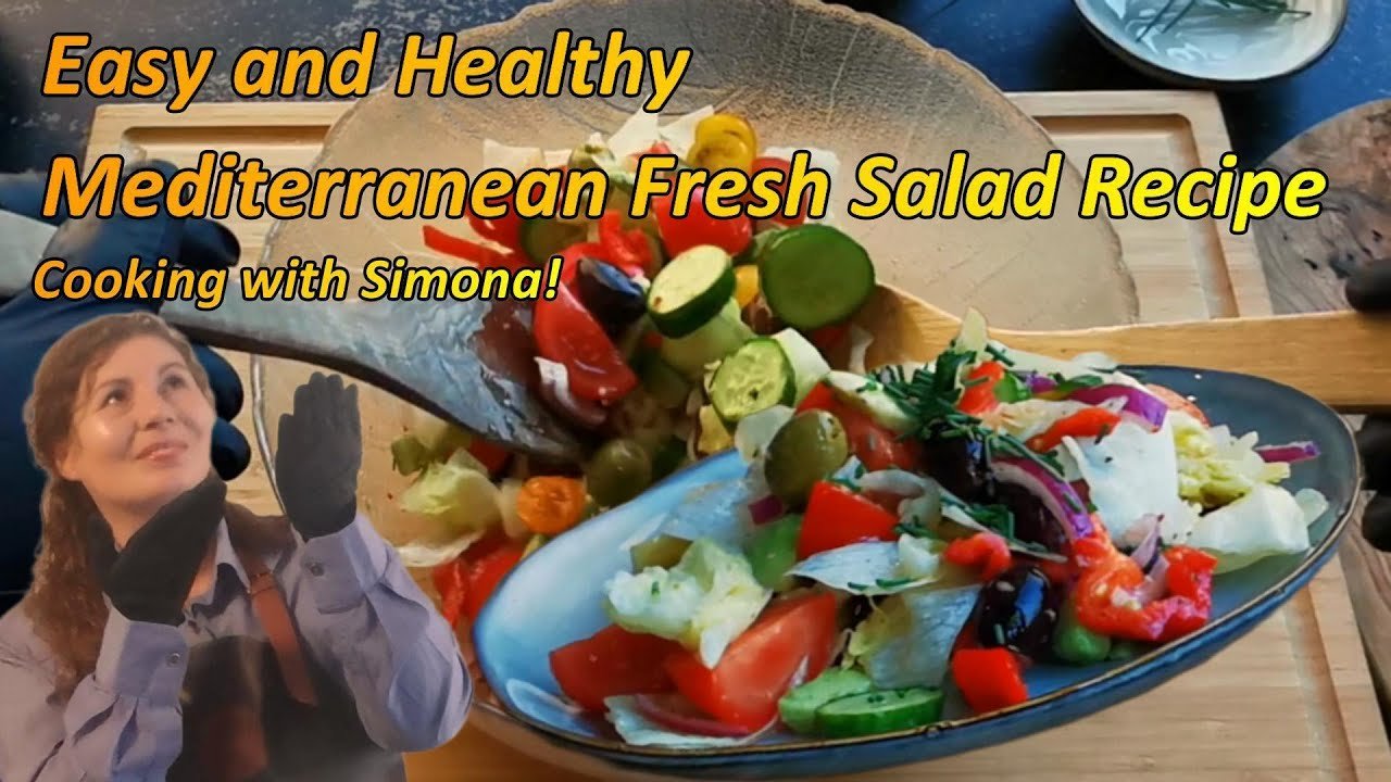 Mediterranean food: Greek Salad