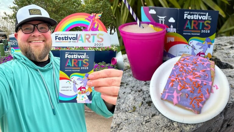 Epcot Festival Of The Arts 2025 | NEW Food &
