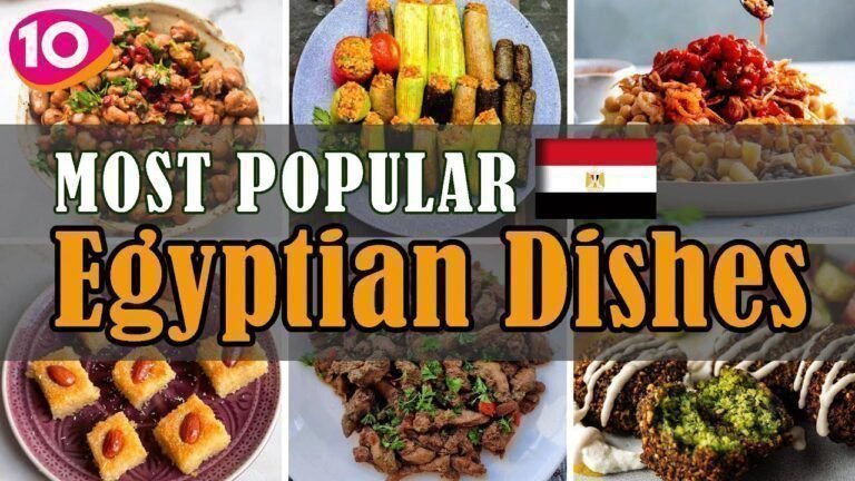Explore the Top 10 Most Popular Foods in Egypt | Traditional Egyptian Dishes, Egypt Best S...