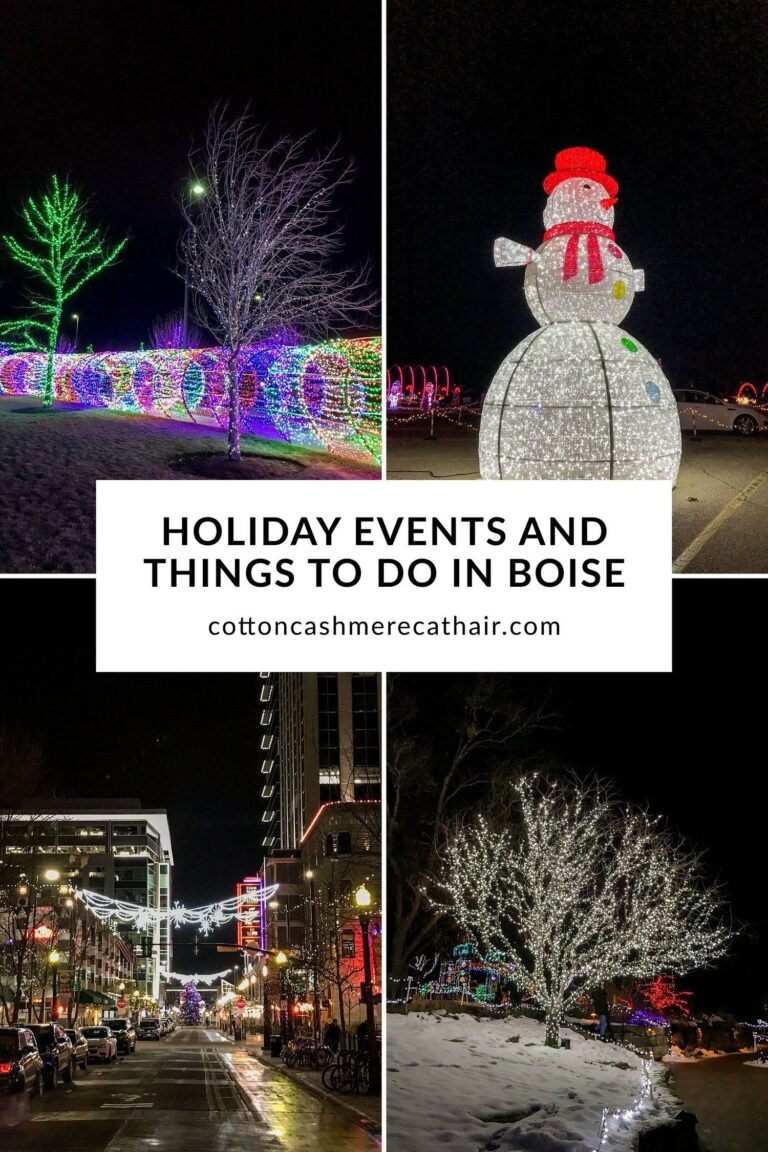 Family-Friendly Holiday Events and Things to Do in Boise, Idaho | Cotton Cashmere Cat Hair
