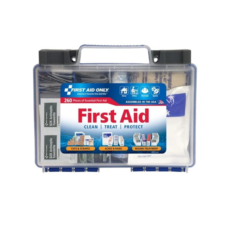 First aid kit for hotel stays