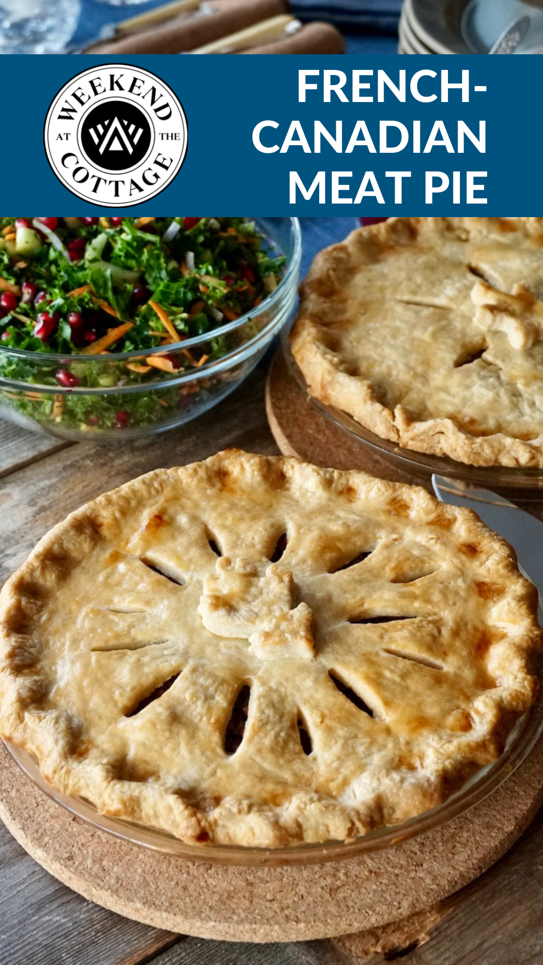 French-Canadian Meat Pie - Perfect holiday dinner recipe