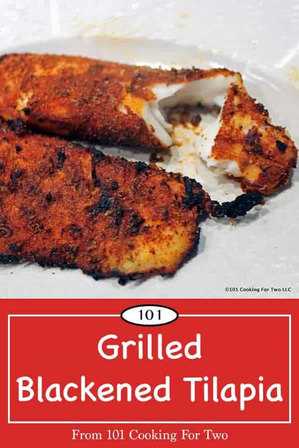 Grilled Blackened Tilapia