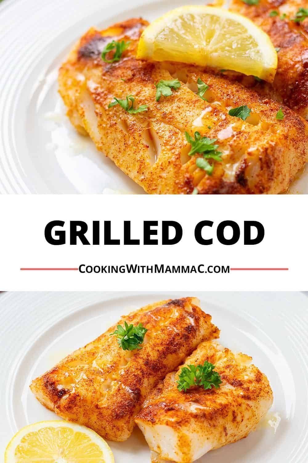 Grilled Cod Fillets