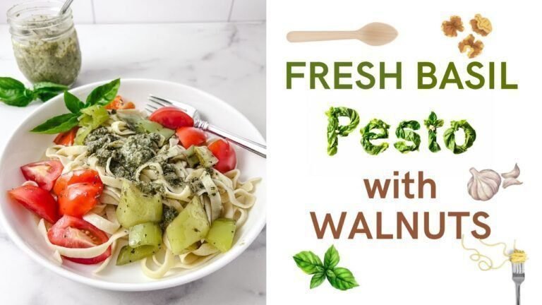 Italian Food Pesto Genovese