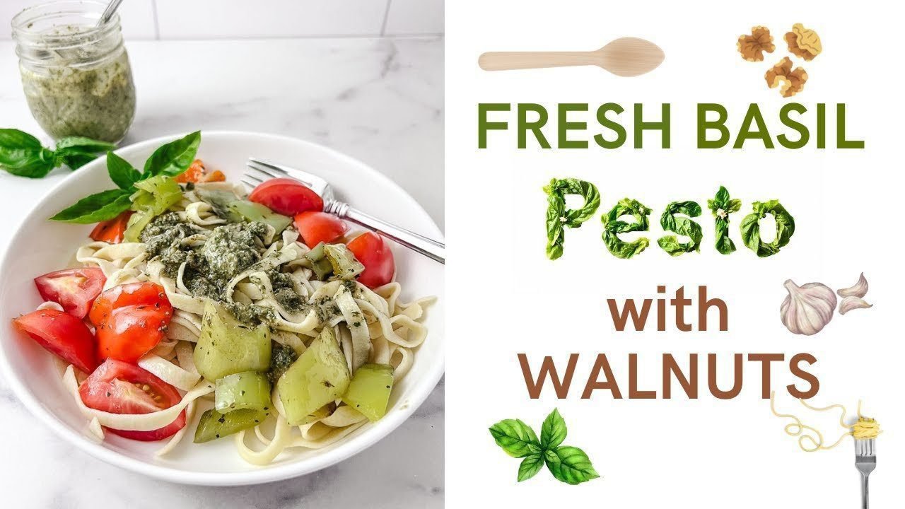 Italian Food Pesto Genovese