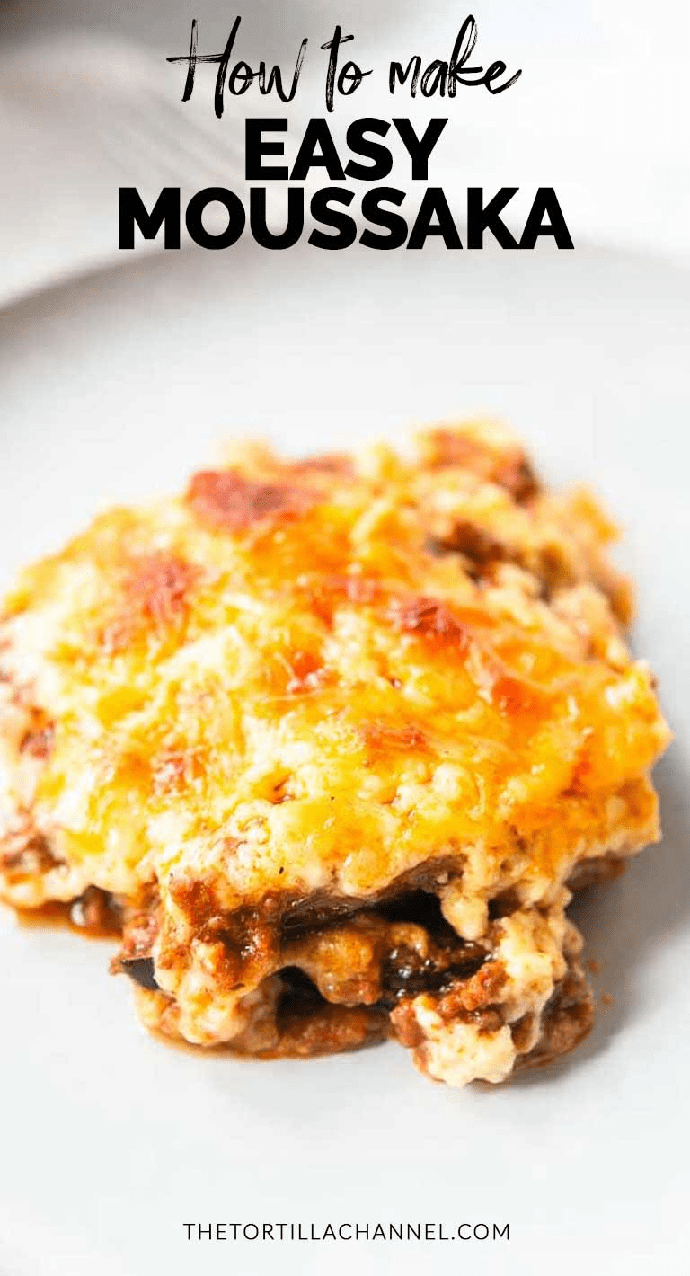 How To Make Easy Moussaka [Easy Recipe] - The Tortilla Channel