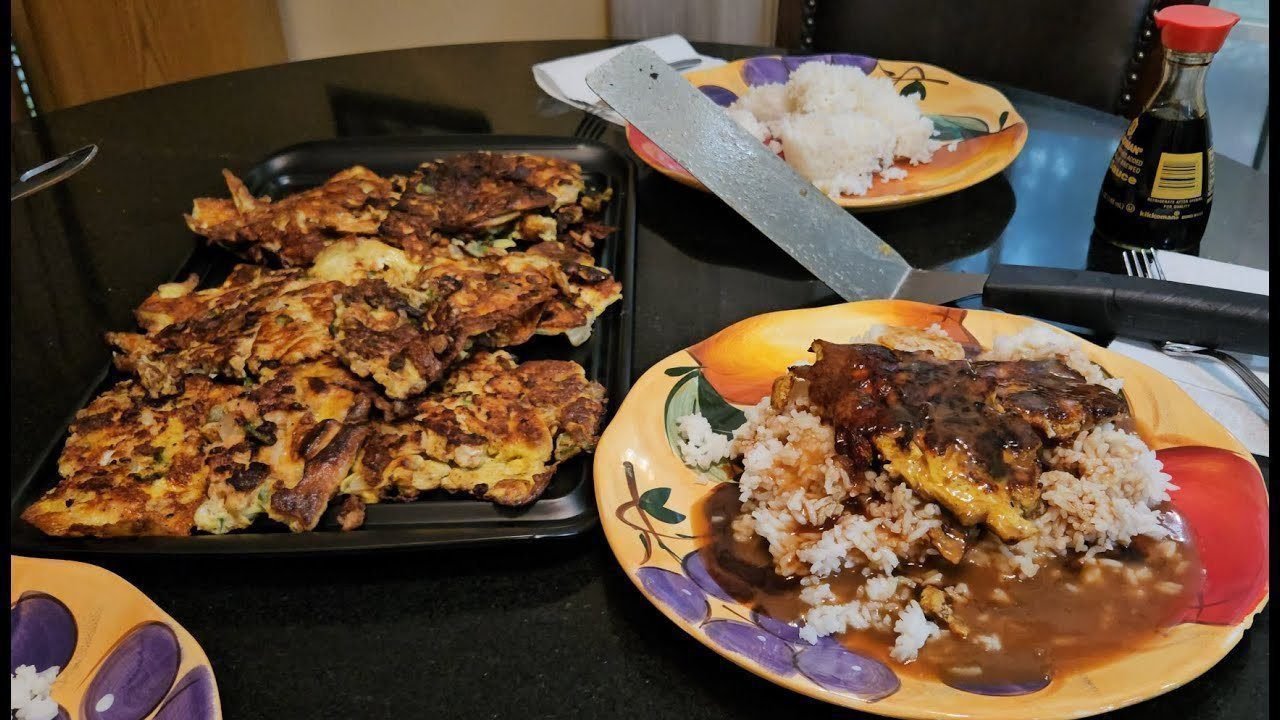 Chinese Food Egg Foo Young