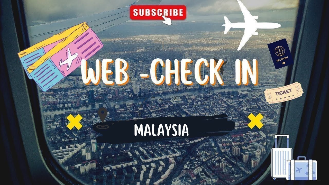 Airplane travel: Online Check-In